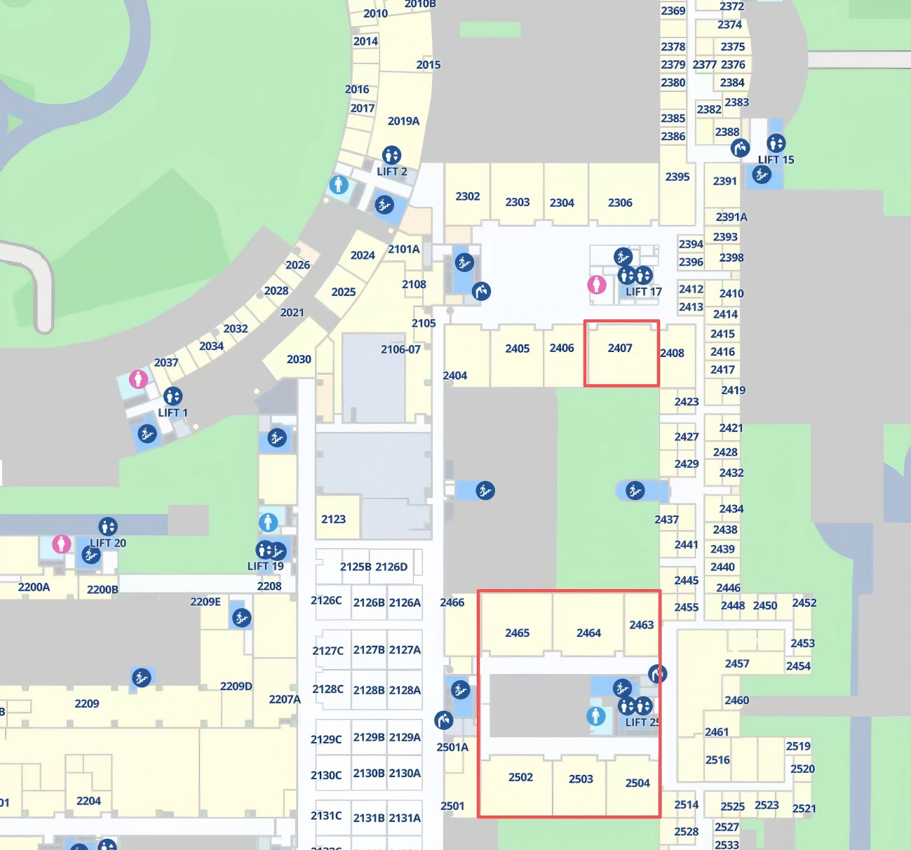 Workshop Location Map